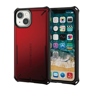 �G���R�� iPhone 14 / 13 �P�[�X �J�o�[ �ϏՌ� �Ռ��z�� ZEROSHOCK [5m�����ϐ�/�Ռ��z���f�ލ̗p/�n�j�J���\��] �Ռ��z���t�B�����t�� �X�g���b�v�z�[���t�� ���b�h PM-A22AZEROSRD
