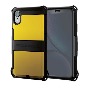 GR iPhone XR P[X Ռz ZEROSHOCK NAtbvt MILKi CG[ PM-A18CZEROSYL