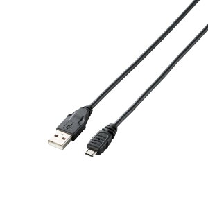 ELECOM Micro-USB(A-MicroB)�P�[�u�� �^�u���b�gPC�p �f�[�^�]�� �[�d�Ή� 1m PlayStation 4 �Ή� TB-AMB10BK