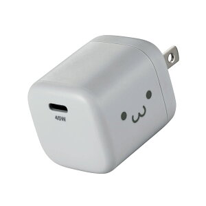 GR }[d Type-C USB PDΉ 45W USB-C×1 ^ y ܂肽ݎvO [PD3.0Ή/PPSKiΉ/Gan̗p] iPhone/iPad/Macbook Air/Surface ̑ PD45W̋Kiŏ[d\ȋ@ O[tFCX EC-AC1