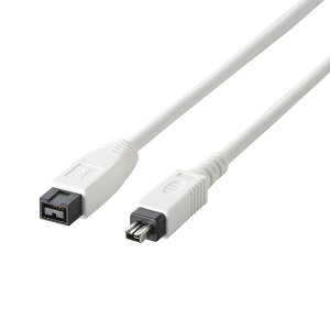 �G���R�� FireWire�P�[�u�� (IEEE1394b 9pin to 4pin) 1m IE-941WH