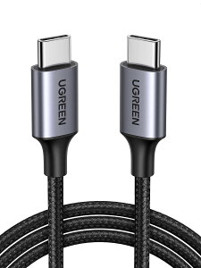 UGREEN PDΉ USB Type C P[u 60W }[d ^CvC [dP[u iC҂ iPhone 15 MacBook iPad Pro 2018 Xperia XZ1 GalaxyUSB-C@ƌ݊ (1M)