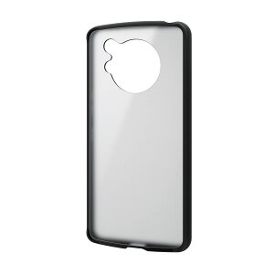 �G���R�� AQUOS R7 (SH-52C) �P�[�X �J�o�[ �n�C�u���b�h TOUGH SLIM LITE �ϏՌ� �}�b�g���H �w��h�~ �y�� ���^ �w�ʃ}�b�g�N���A �X�g���b�v�z�[���t �u���b�N PM-S222TSLFCSBK