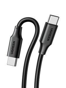 UGREEN usb type c P[uPDΉ 100W/5A }[d^Cvc P[u IPhone 15AMacBook ProA iPad mini6AiPad Pro 11/12.9AGalaxy Note20 Ultrausb c@Ή(0.5m)ubN