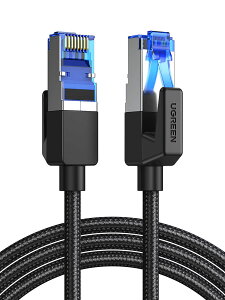 UGREEN LANP[u CAT8 10M bVLANP[u JeS[8 RlN^ 25Gbps/2000MHz CAT8 C[TlbgP[u ܐ܂h~ V[h f [^ PS3 PS4 XboxɑΉ