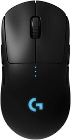 Logicool G ロジクール G PRO ゲーミングマウス ワイヤレス HERO 25Kセンサー LIGHTSPEED 無線 POWERPLAY ワイヤレス充電対応 LIGHTSYNC RGB 80g 軽量 左右対称 FPS G-PPD-002WLrd 国内正規品 1年間メーカー保証 ※の壁紙ダウンロード付き