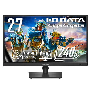ACEI[Ef[^ IODATA Q[~Oj^[ 27C` GigaCrysta 240Hz tHD 0.2ms AHVApl (HDMI×2/DisplayPort/Xs[J[t//c]/[J[3Nۏ/yT|[g/{[J[) EX-GD27