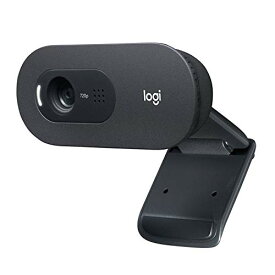 ロジクール Webカメラ C505 HD 720P 自動光補正 ロングレンジマイク 2mの長いUSB接続ケーブル Zoom や Skype 等主要なビデオ通話アプリに対応 ブラック ウェブカメラ ウェブカム PC Mac ノートパソコン 国内正規品 2年間無償保証