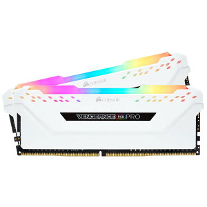 CORSAIR DDR4-2666MHz fXNgbvPCp W[ VENGEANCE RGB PRO V[Y 16GB [8GB×2] CMW16GX4M2A2666C16W