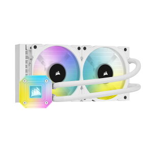 CORSAIR ̌^ȈՐCPUN[[ 240mm iCUE H100i ELITE CAPELLIX White CW-9060050-WW