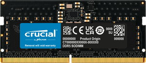 Crucial m[gPCp݃ 8GB(8GBx1) DDR5 4800MT/s(PC5-38400) CL40 SODIMM 262pin K㗝Xi CT8G48C40S5