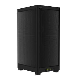 CORSAIR 2000D AIRFLOW Mini-ITX PC ケース [ブラック]- Mini-ITX フォームファクタ - スチールメッシュパネル 小型PCケース CC-9011244-WW