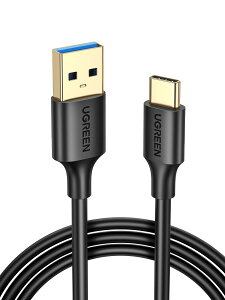 UGREEN USB 3.0 typec P[u 5Gbps f[^] 1M Quick Charge 3.0 usb c P[u }[d Galaxy S21 S20 S10 S9 S8 Z Flip Note 9T Note 8 Xperia 10 II PS5 ȂǂɑΉ 1M