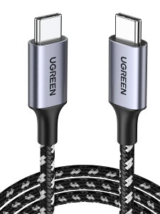 UGREEN USB Type C P[u 4K 60HZrfI`USB 3.1 Gen1 Thunderbolt 3 Ή PD 60W/3A }[d ϋviC҂ 5Gbps Macbook ProAGalaxy S23AXperia XZ Ή 1M