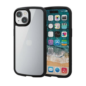 GR iPhone15 P[X TOUGH SLIM LITE wʃKX ϏՌ Ռz ^ y XgbvV[gt Xgbvz[t [SzũGA[NbVՌz] ubN PM-A23ATSLFCGBK