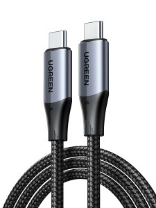 UGREEN USB CP[uPDΉ 240W/5A}[d4K / 60Hzfo 10Gbps 1mUSB 3.2 Gen 2 4KrfIoThunderbolt 3Ή ^Cvc iPhone 15/MacBook/iPad/Galaxy/Pixel type c@Ή 1M