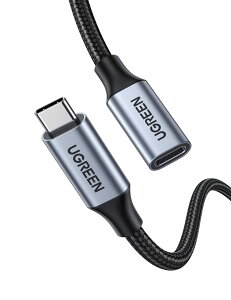 UGREEN USB CP[u USB 3.1 Gen 2 (10Gbps) Thunderbolt3ΉR[h fXNgbvp\RΉ 5A PD}[d AhCh bvgbvȂǗlXusb-cfoCXɑΉ iC҂ o] 0.5m