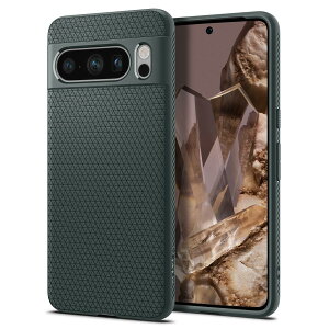 Spigen Google Pixel 8 Pro �P�[�X TPU �\�t�g�P�[�X �ϏՌ� �ČRMIL�K�i�擾 �J�����ی� ���h�~ �Ռ��z�� Qi�[�d ���C�����X�[�d ���L�b�h�E�G�A�[ ACS06313 (�A�r�X�E�O���[��)