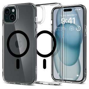 Spigen iPhone 15 P[X MagSafe NA ϏՌ ČRMILKi擾 Xgbvz[ ϗ}  Xgbvz[ 2d\ Yی C菝h~ MagSafe CX[dΉ EgEnCub