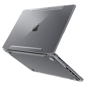 Spigen Macbook Pro 14インチ ケース ハードシェルケース A2442 with M2 Pro / M2 Max Chip / M1 Pro / M1 Max Chip (2023/2021)シン・フィット ACS04212 (クリスタル・クリア)