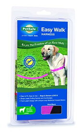 ペットセーフ Easy Walk Harness 犬用 大型犬 ラージ ピンク