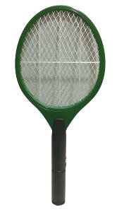 NICOH(ニコー) 電撃殺虫ラケット「蚊Racket虫(カラケッチュウ)」 グリーン NCS-R20 蚊 ハエ 殺虫 殺虫器 蚊取り