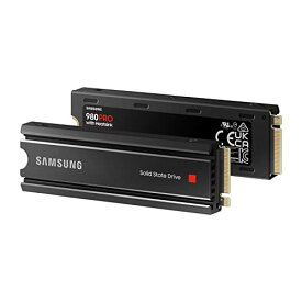 Samsung 980 PRO ヒートシンクモデル 1TB ソリッドステートドライブ PS5動作確認済み PCIe 4.0(最大転送速度 7,000MB/秒) NVMe M.2 MZ-V8P1T0C/EC 国内正規保証品