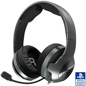 SONYライセンス商品ホリ ゲーミングヘッドセット プロ for PlayStation®5, PlayStation®4, PC ブラックPS5対応