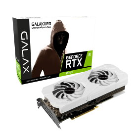 玄人志向 NVIDIA GeForce RTX3070Ti 搭載 グラフィックボード GDDR6X 8GB WHITEモデル GK-RTX3070Ti-E8GB/WHITE