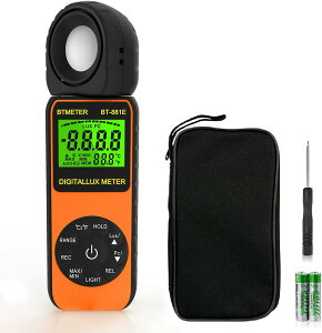 fW^NX[^[BTMETER BT-881E fW^Ɠxv xv C@\ xv 0.01-300,000LuxƓx ZT[270°] f[^R[h LCDobNCg BeAA͔|AƖ̖