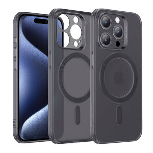 ESR iPhone 15 Pro �P�[�X ���^ �_�� MagSafe�Ή� �R�p�K�i�ی� ���ϑϐ� �Ϗ��� iPhone 15 Pro �p���A�V���R���P�[�X ���C�z���X�}�z�P�[�X Zero�V���[�Y �u���b�N