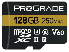 ProGrade Digital microSDXC UHS-II V60 GOLD 128GB プログレードデジタル 正規輸入品