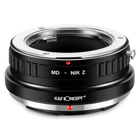 KF Concept メーカー直営店 マウントアダプター Minolta MDレンズ-Nikon Zカメラ装着 ミノルタMD MC マウント ニコンZ マウント 無限遠実現 高精度 ニコン ZF Z8対応