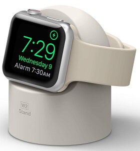 elago Apple Watch �Ή� �[�d �X�^���h �V���R�� �[�d�h�b�N [ AppleWatch 45mm / 44mm / 42mm / 41mm / 40mm / 38mm �A�b�v���E�H�b�` 9 / 8 / 7 / 6 / SE2 / SE / 5 / 4 / 3 / 2 / 1 �Ή� ] W2 STAND�X�g�[��