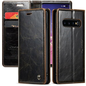 JDDLang Galaxy S10 P[X 蒠^ galaxy s10Jo[ 蒠 SC-03L SCV41 z^یP[X 炭[ S10 gуX}zP[X s10 gȃrWlX^Cvcase J[h[ X^h@\ ϏՌ Sʕی l