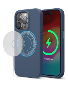 elago iPhone15ProMax �Ή� �P�[�X MagSafe �Ή� �V���R�� �ϏՌ��P�[�X ��G�� �T���T�� �� �w�� �h�~ �ϏՌ� �}�O�Z�[�t �X�}�z�P�[�X [ Apple iPhone15 ProMax �A�E