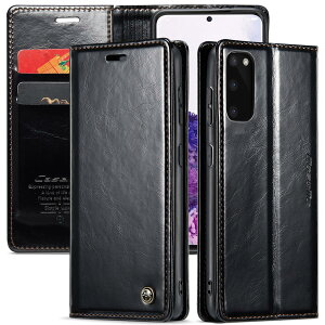 JDDLang Galaxy S20�P�[�X �蒠�^ galaxy s20�J�o�[ �蒠 SC-51A SCG01 ���z�^ �ی�P�[�X����炭���[ S20 �g�уX�}�z�P�[�X s20 ���g���ȃr�W�l�X�^�C�vcase �J�[�h���[ �X�^���h�@�\ �ϏՌ� �S�ʕی� �l