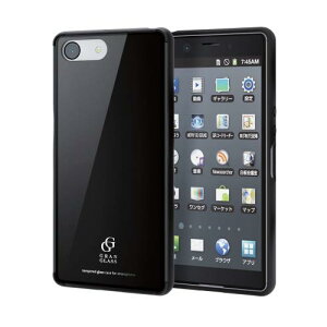 �G���R�� Xperia Ace �P�[�X �n�C�u���b�h�P�[�X [�K���X�ƃ\�t�g�f�ނ�2��\���Ŗ{�̂�ی�] ���������A���K���X�̗p SIMPLE DESIGN Made for XPERIA �u���b�N PD-XACEHVCG3BK