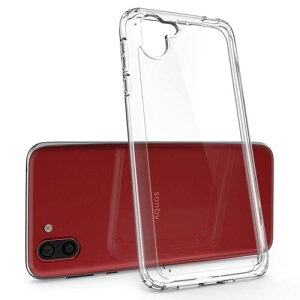 Spigen AQUOS R2 �P�[�X [ 706SH SH-03K SHV42 ] �S�ʃN���A �X�g���b�v�z�[�� �ϏՌ� �ČRMIL�K�i�擾 �E���g���E�n�C�u���b�h S14CS24396 (�N���X�^���E�N���A)