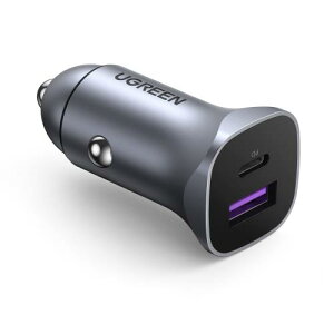 UGREEN VK[\Pbg USB C 30W J[`[W[ 2|[g PD30W+30W }[d PD3.0/QC3.0/SCPΉ 12V/24VԑSΉ RpNg ^CvC  [d iPhone15V[Y/Galaxy/Xperia/Samsung/iPadȂǂɑΉ Vo