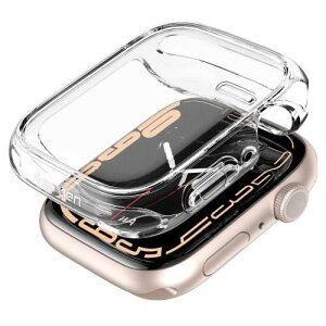 Spigen Apple Watch P[X 45mm Series 9 / 8 / 7 Ή  Ռ z TPU |J[{l[g  NA ^ Jo[ EgEnCubh ACS04611 (NX^ENA)
