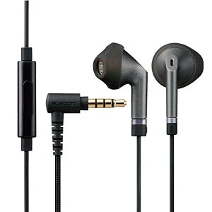 �G���R�� �X�e���I�C���z�� �C���i�[�C���[�^ ��3.5mm �}�C�N�t Fast Music FS10I ��13.6mm ���ϋv�P�[�u�� �u���b�N EHP-FS10IMBK
