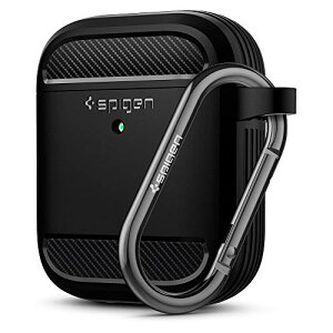 [Spigen] Apple AirPods P[X Jo[ 1 / 2 Ή (Jri Ot) TPU [P[X Ռ z y LYh~ ho ϏՌ Vv ~ CX[d Ή GA|bYP[X 