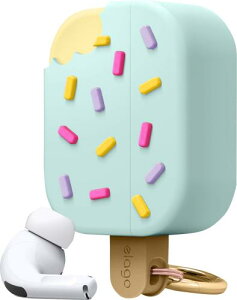 elago AirPods Pro 対応 ケース カラビナ 付き シリコン カバー おしゃれ かわいい デザイン ケースカバー 耐衝撃 衝撃 吸収 保護 アクセサリー [ AirPodsPro MWP22J/A エアーポッズPro エアーポッズプロ