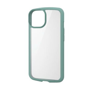 GR iPhone14 / iPhone13 P[X ϏՌ Ռz wʃNA ^ y CX[dΉ TOUGH SLIM LITE SzũGA[NbVՌz O[ PM-A22ATSLFCGN