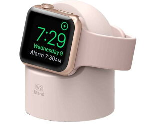elago Apple Watch �Ή� �[�d �X�^���h �V���R�� �[�d�h�b�N [ AppleWatch 46mm / 45mm / 44mm / 42mm / 41mm / 40mm / 38mm �A�b�v���E�H�b�` 9 / 8 / 7 / 6 / SE2 / SE / 5 / 4 / 3 / 2 / 1 �Ή� ] W2 STAND �T���h�s���N