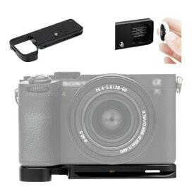 JJC エクステンショングリップ Sony A7C II / A7C R カメラ対応 Sony GP-X2 交換 AirTagストレージスロット内蔵 盗難防止 電池交換が便利 底の1/4-20のネジ アルカタイプ