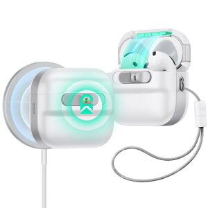 ESR AirPods 4P[X(HaloLock) AirPods4(2024)(USB-C)Ή MagSafeΉ }OlbgWbN Xgbvth~یJo[ PulseV[Y zCg
