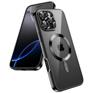 JETech iPhone 16 Pro Max 6.9C`p \tgNAP[X JYSʕی MagSafeCX[dΉ ϏՌ dCbLTPUJo[ (ubN)