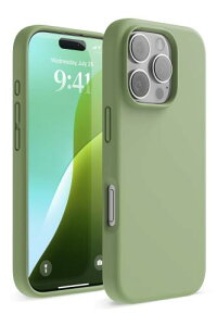 elago iPhone 16 Pro �Ή� �P�[�X �V���R�� �ϏՌ� �X�}�z�P�[�X �w�� �h�~ �T���T�� �V���R���P�[�X [ iPhone16Pro �A�C�t�H�� 16 �v�� �Ή� �g�уP�[�X ] iPhone 16Pro Case SILICONE CASE �p�X�e���O���[��